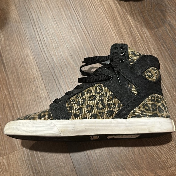 RARE Supra Women's Skytop Cheetah Print Sneakers - Picture 5 of 6